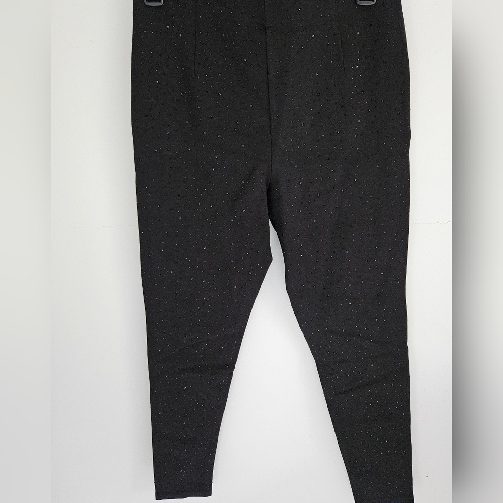 Zara Sequin Black Sparkle Leggings